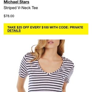 Michael stars the original tee